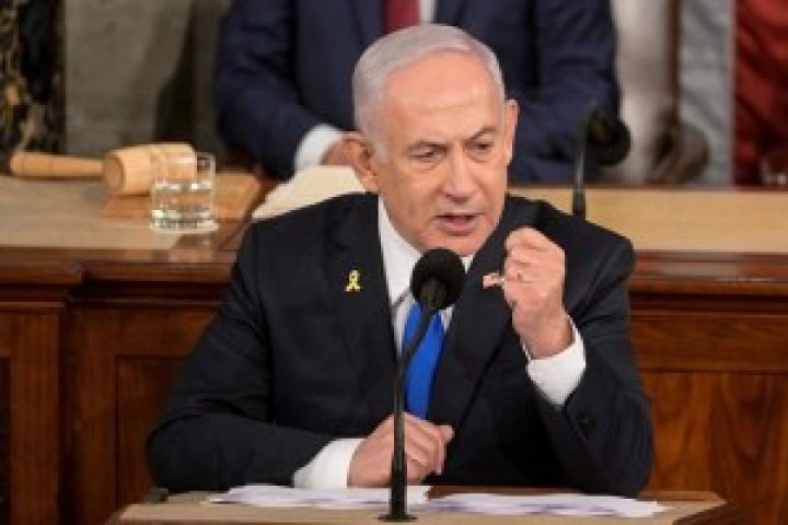 2024-07-24T190706Z_93915554_RC2U19AC1KGO_RTRMADP_3_ISRAEL-PALESTINIANS-USA-NETANYAHU_99ef4a