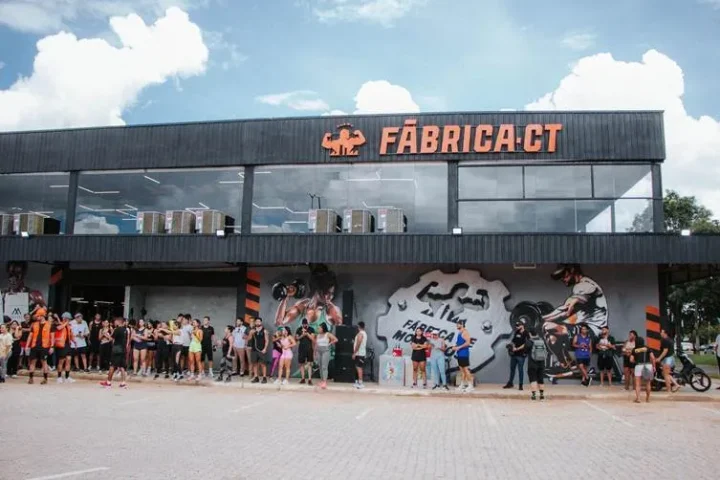 Foto: Comunidade participa da inauguração com aulão coletivo e clima de celebraç