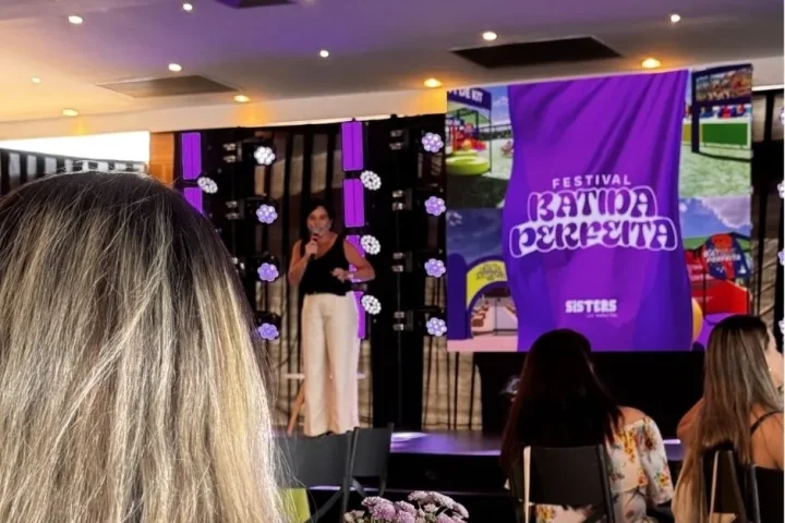 Legenda: Andreia Azevedo, Sócia-Diretora da Sisters Live Marketing, apresenta a