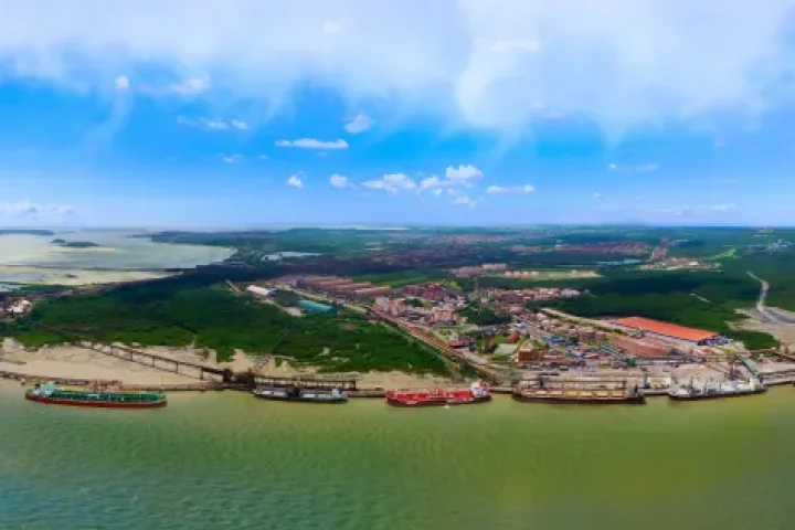 Foto: Em Itaqui (MA), movimentação recorde de 2,1 toneladas de cargas consolidou