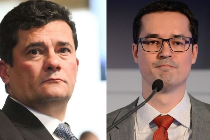 Foto: Sergio Moro e Deltan Dallagnol • Estadão Conteúdo e Agência Brasil