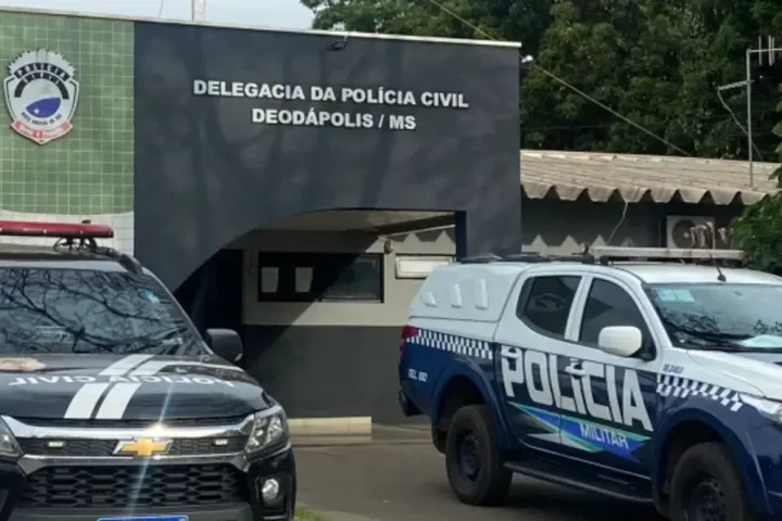 Foto: Caso é investigado pela Delegacia de Deodápolis. (Foto: Reprodução, PC)