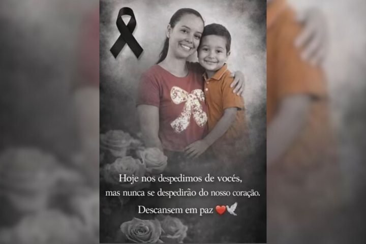 Foto: Mãe e filho estavam em uma motocicleta conduzida pelo marido, quando acont