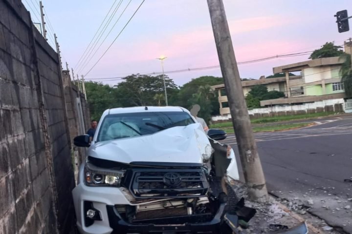 Estado registrou 85 acidentes com postes nos primeiros quatro meses de 2026. — F