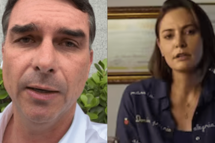 Flavio-e-Michelle-Bolsonaro
