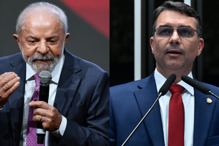 Foto: À esquerda, o presidente Luiz Inácio Lula da Silva (PT) e à direita, o sen