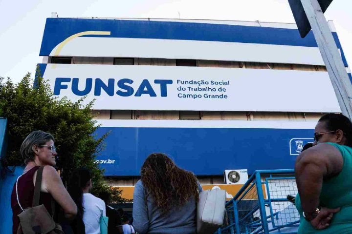 Sede da Funsat em Campo Grande. — Foto: Sede da Funsat em Campo Grande. (Henriqu