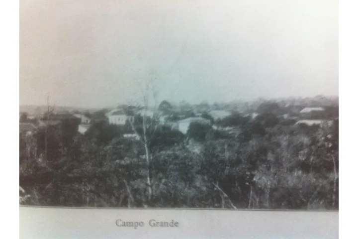 Santo Antonio de Campo Grande no início do século passado — Foto: Santo Antonio