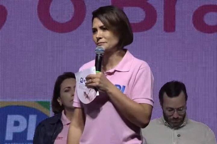 Valdemar defende Tereza como vice e aposta no voto feminino — Foto: Valdemar def