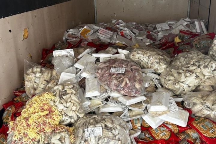 Foto: Produtos apreendidos na batida da Decon - Foto: Decon