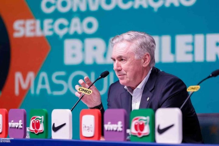 Carlo Ancelotti. (Foto: Rafael Ribeiro/CBF)