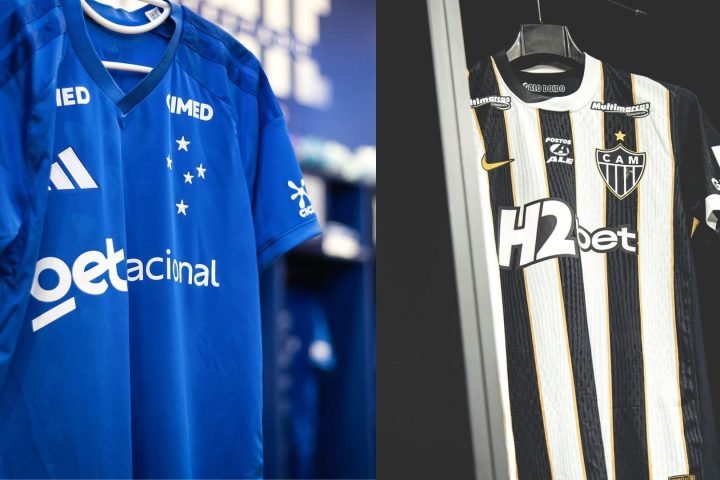 Cruzeiro x Atlético — Foto: Cruzeiro x Atlético (Foto: Reprodução Cruzeiro e Atl