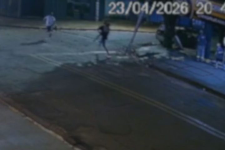 O caso ocorreu na noite de quinta-feira. — Foto: O caso ocorreu na noite de quin