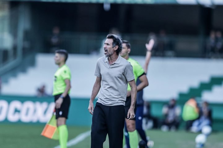 Domínguez em Coritiba x Atlético — Foto: Domínguez em Coritiba x Atlético (Foto:
