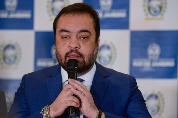 Foto: O governador do Rio de Janeiro, Cláudio Castro (PL) • Tomaz Silva/Agência