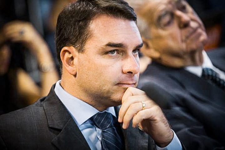 O senador Flávio Bolsonaro. - (Foto: Reprodução)