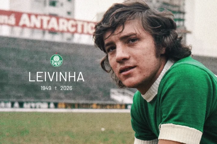 Leivinha, meia-atacante do Palmeiras e da Seleção Brasileira, morreu nesta quint