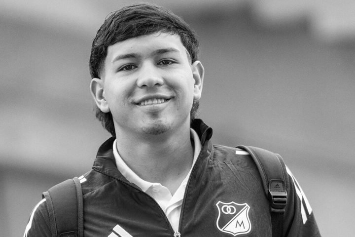 Santiago Castrillón era jogador do Millonarios — Foto: Santiago Castrillón era j