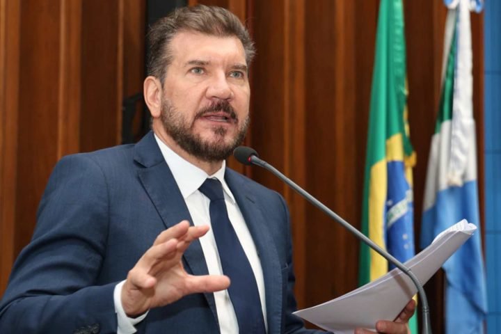 Deputado estadual Pedro Kemp. (Luciana Nassar, Alems) — Foto: Deputado estadual