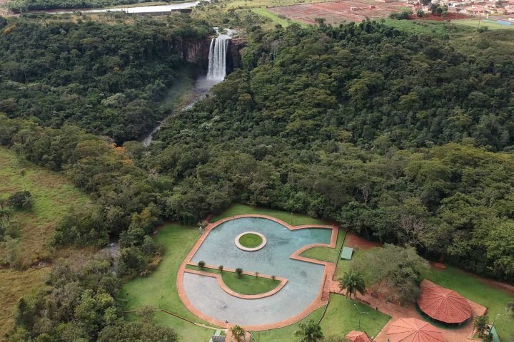 Parque Natural Salto do Sucuriú, em Costa Rica. — Foto: Parque Natural Salto do