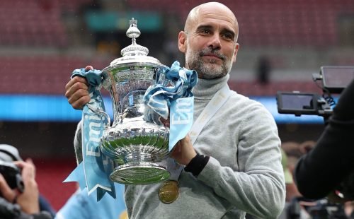 Pep Guardiola, técnico do Manchester City — Foto: Pep Guardiola, técnico do Manc