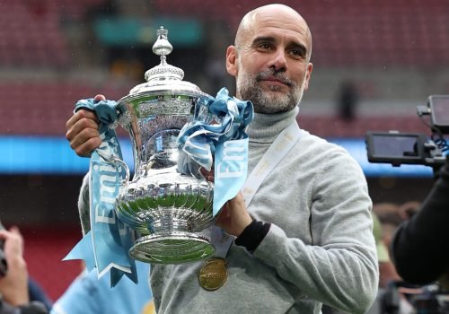Pep Guardiola, técnico do Manchester City — Foto: Pep Guardiola, técnico do Manc