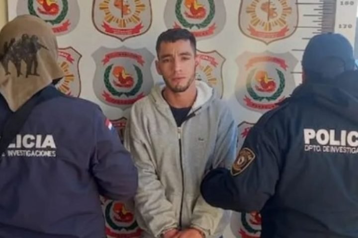 Acusado foi preso um dia após o crime — Foto: Acusado foi preso um dia após o cr