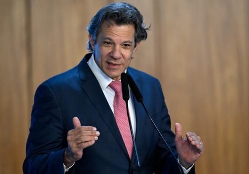 Foto: Ministro da Fazenda, Fernando Haddad • 10/07/2025REUTERS/Mateus Bonomi